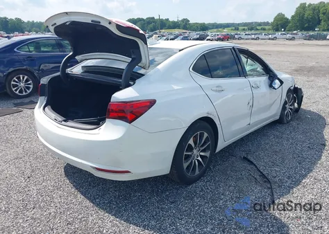 2015 Acura Tlx from USA, damaged, VIN 19UUB1F39FA027446